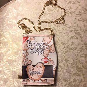 Hello 3 am Purse, shoulder bag with Golden strap